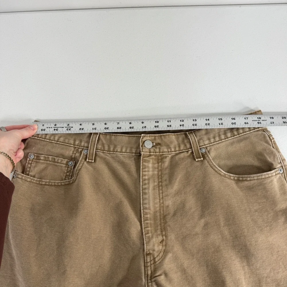 Levi's 550 '92 Relaxed Taper Fit Jean Mens 38x30 Brown Denim Workwear Streetwear